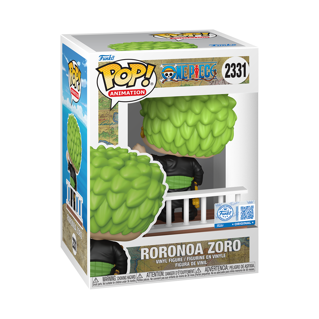 Funko Pop! ZORO ESCENA BARCO #2331 (Vista 2)