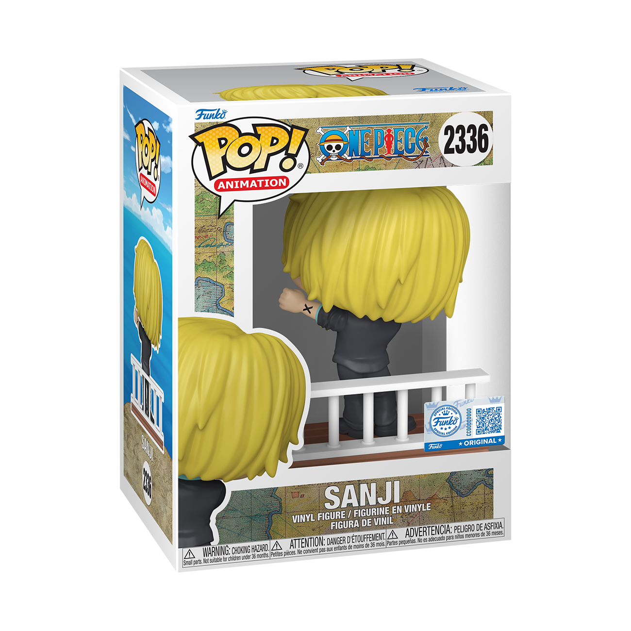 Funko Pop! SANJI ESCENA BARCO #2336 (Vista 2)