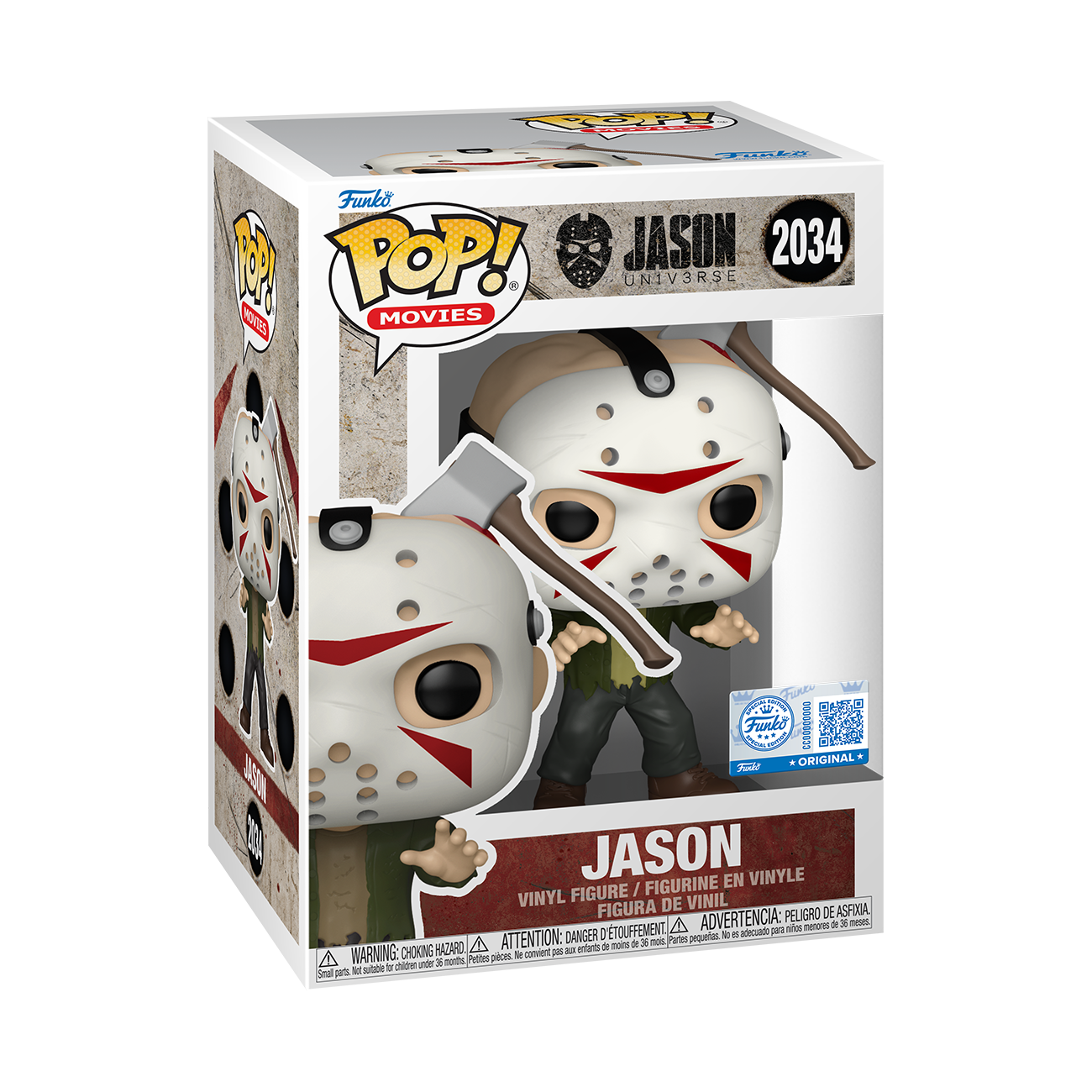 Funko Pop! JASON EXCLUSIVO #2034 (Vista 2)