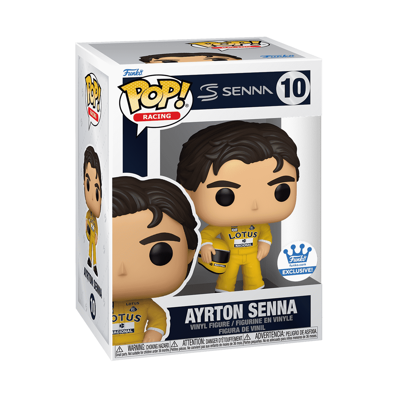 Funko Pop! AIRTON SENNA FS #10 (Vista 3)