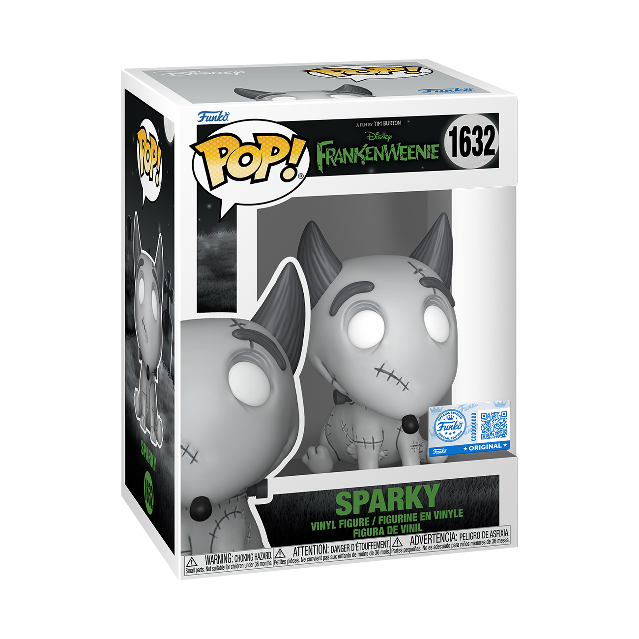 Funko Pop! SPARKY EXCLUSIVO #1632 (Vista 3)