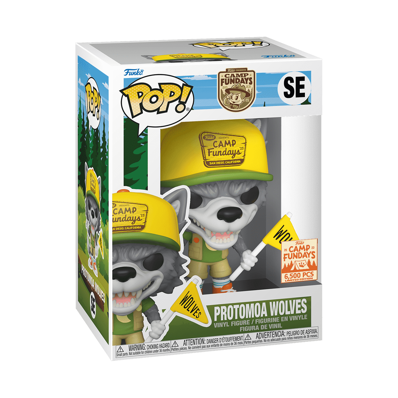 Funko Pop! PROTOMOA WOLVES CAMP #SE (Vista 2)
