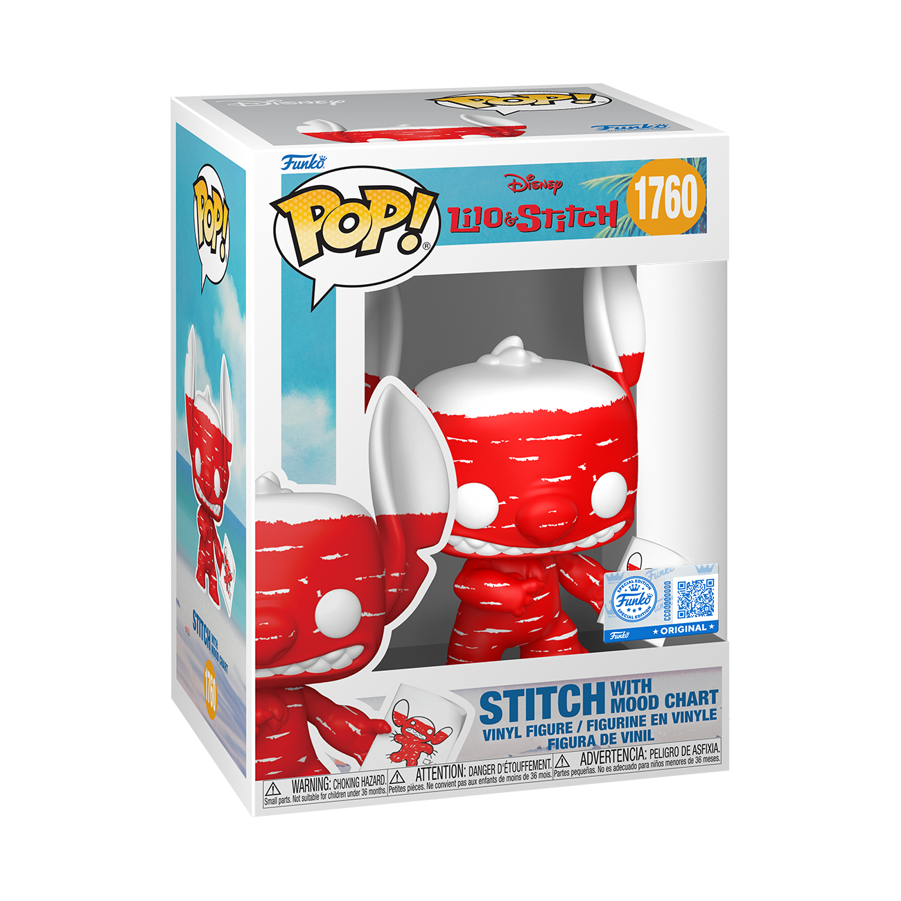 Funko Pop! STITCH CHESIRE DIAMOND #1460 (Vista 3)