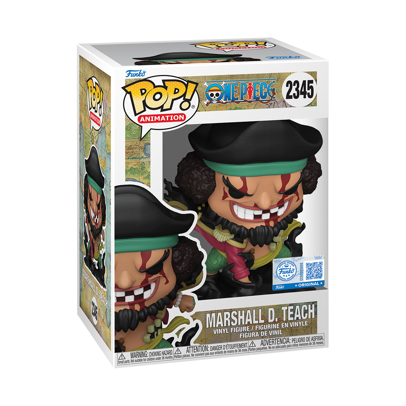 Funko Pop! MARSHALL D TEACH #1921 (Vista 2)