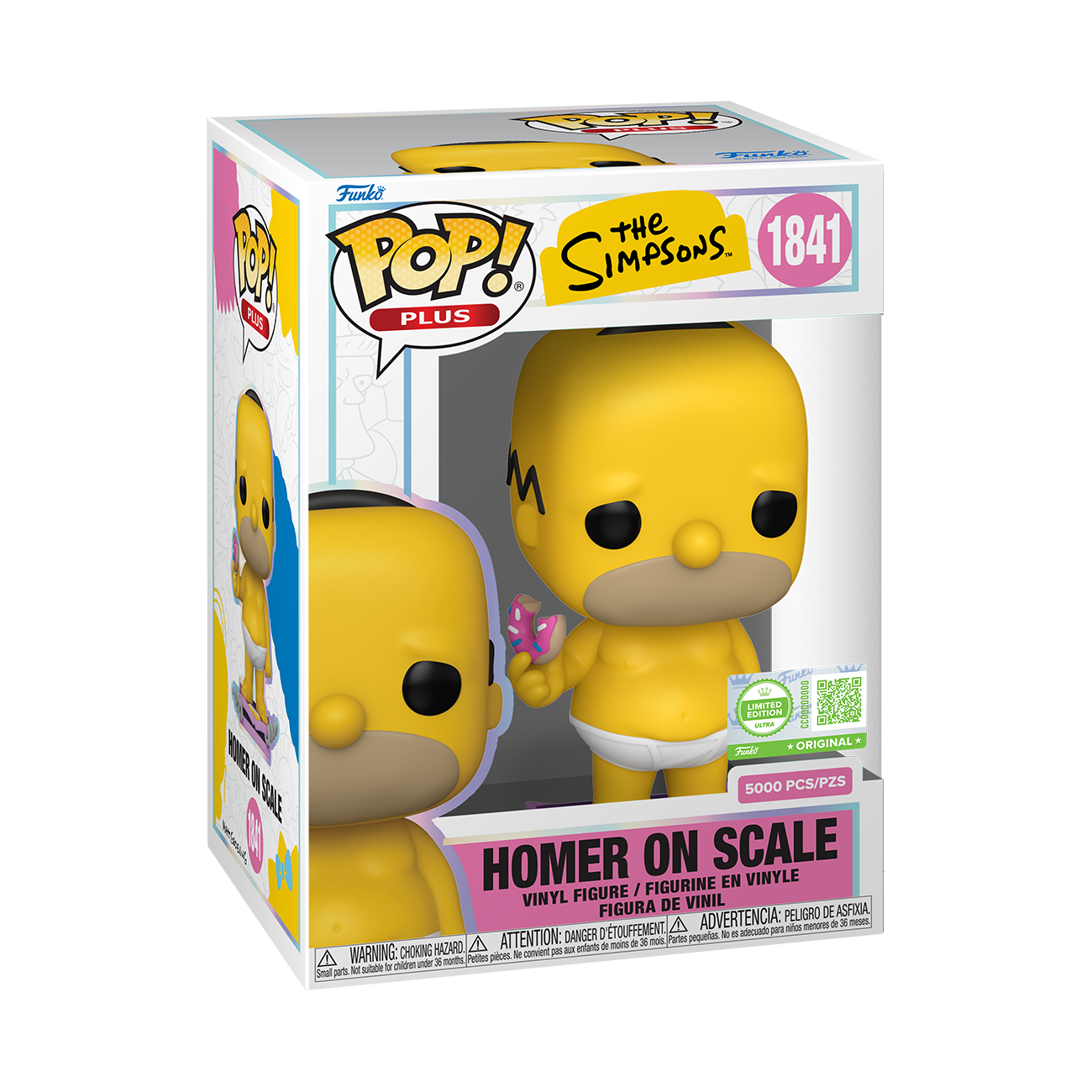 Funko Pop! CRAZY HOMER EXCLUSIVE #1743 (Vista 2)