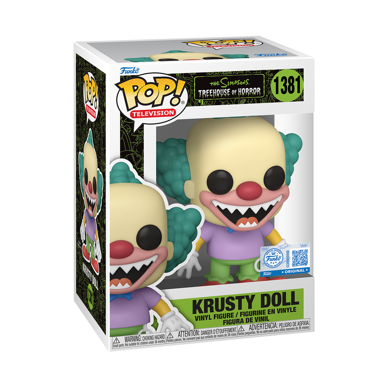 Funko Pop! KRUSTY DOLL EX #1381 (Vista 3)