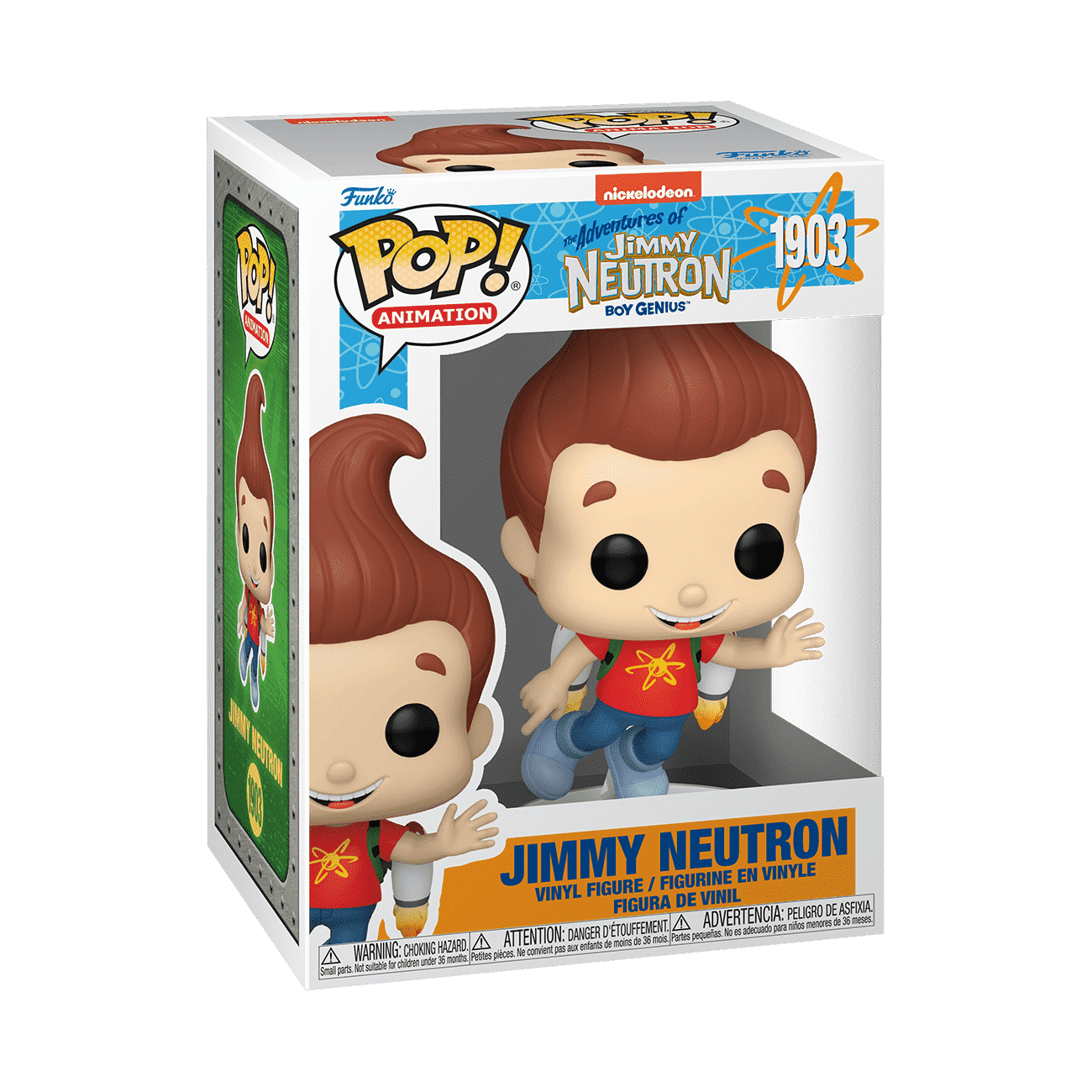 Funko Pop! Jimmy Neutron #1529 (Vista 2)