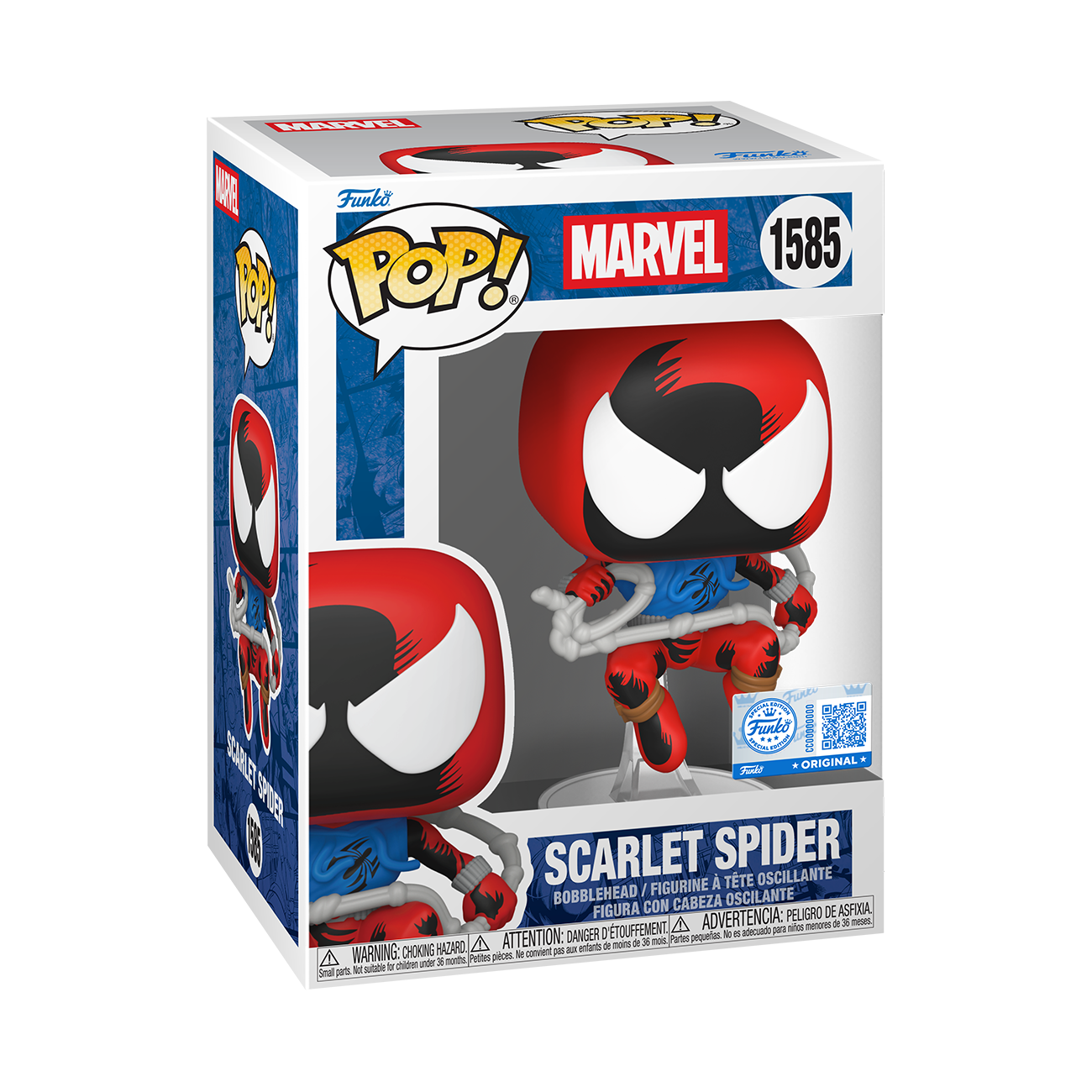 Funko Pop! Scarlet Spider Kaine #147 (Vista 2)