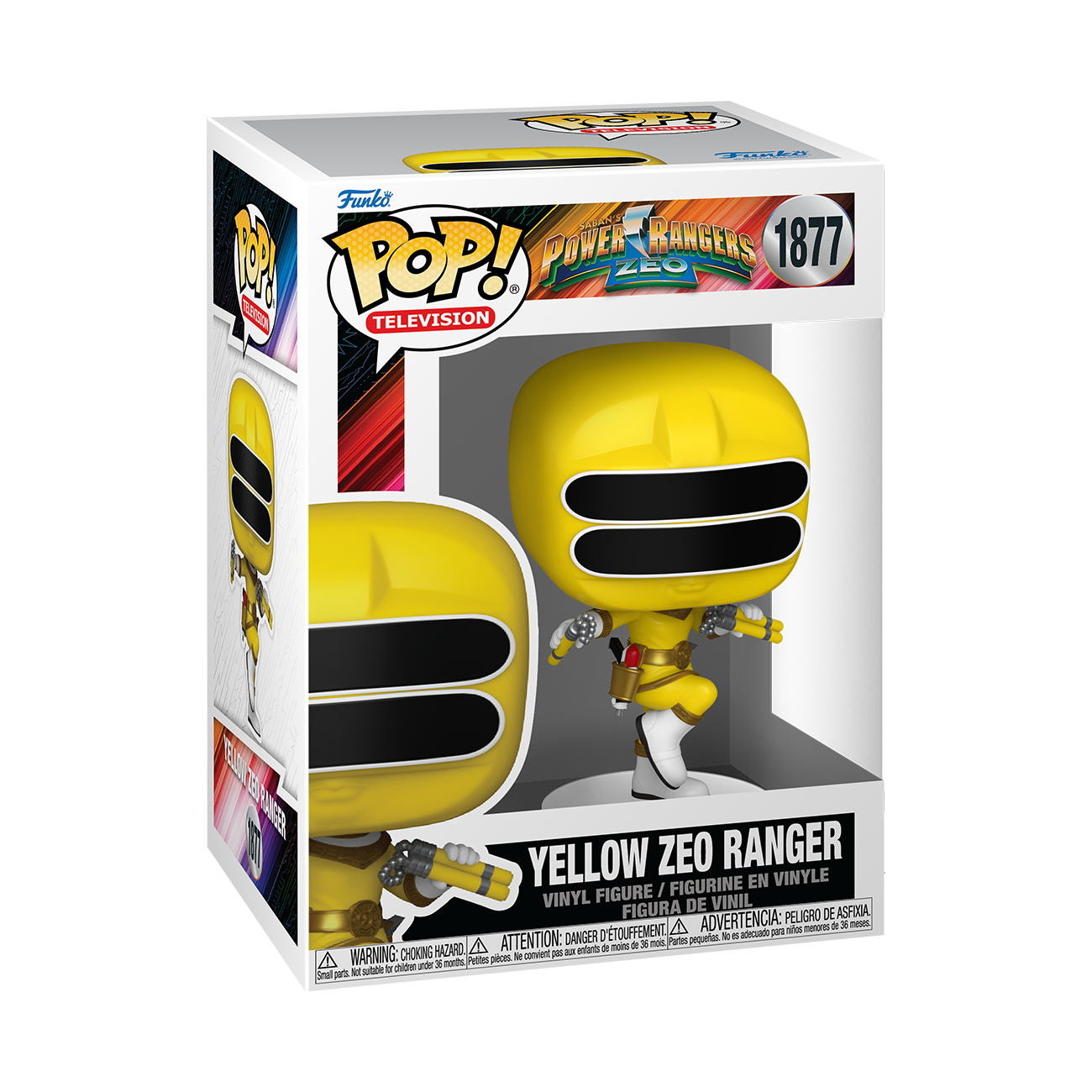 Funko Pop! Yellow Ranger #1375 (Vista 2)