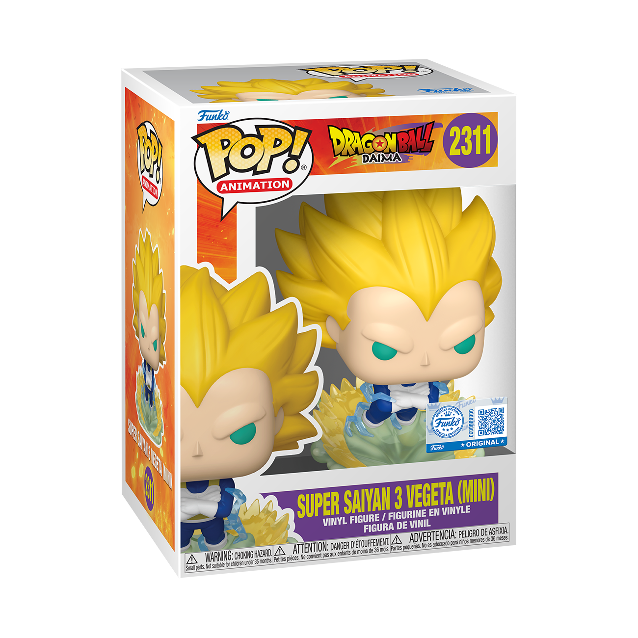 Funko Pop! Super Saiyan 4 Vegeta #2073 (Vista 2)