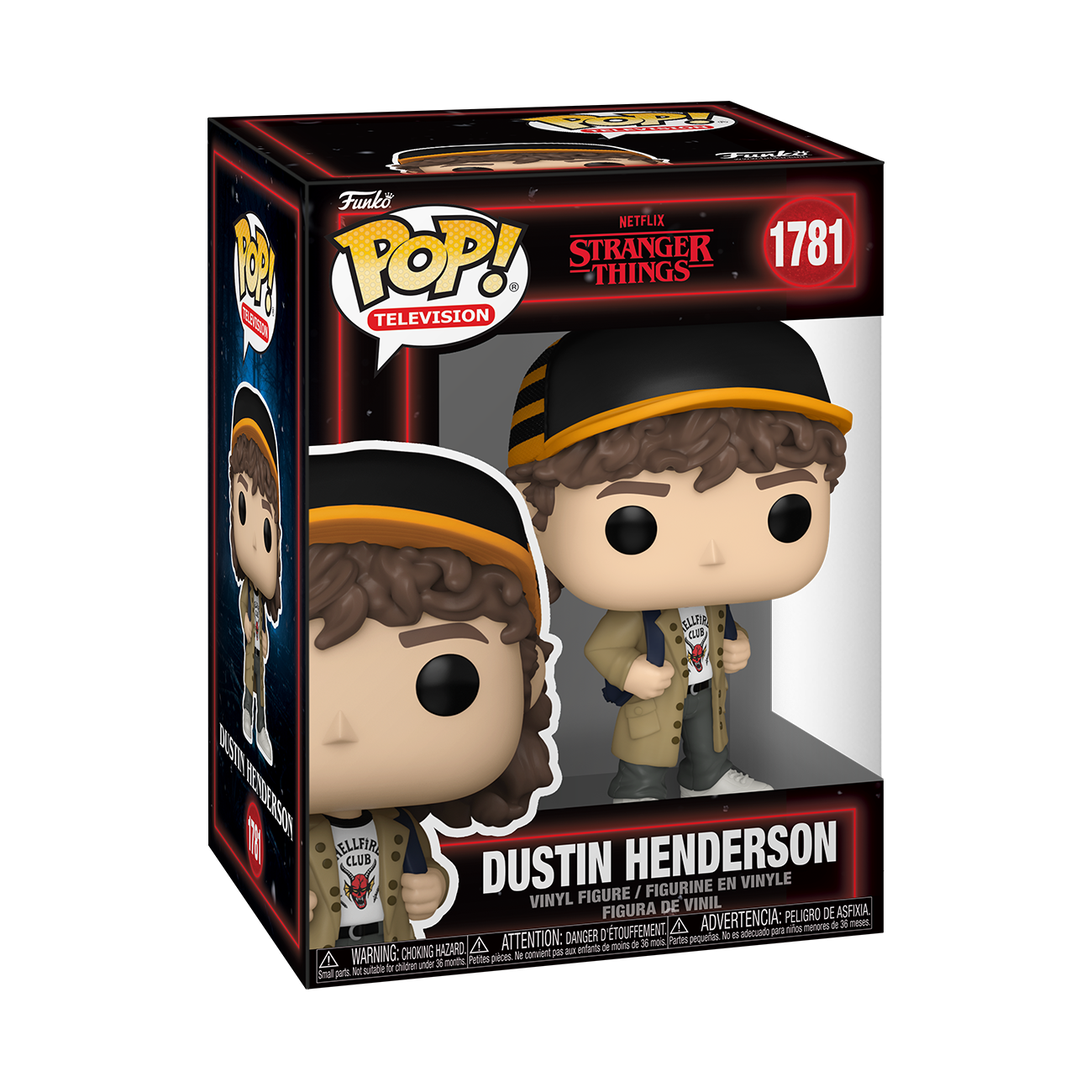 Funko Pop! Dustin Henderson #1781 (Vista 2)