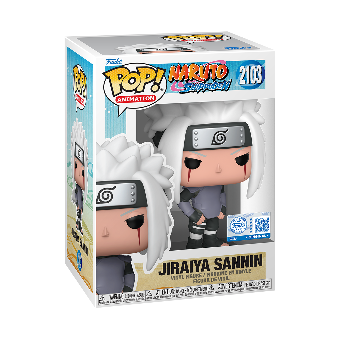 Funko Pop! Jiraiya #85 (Vista 2)