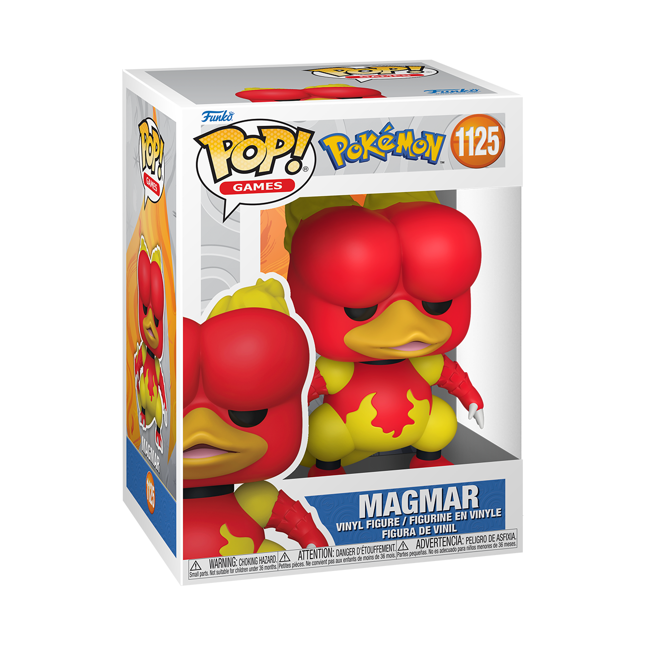 Funko Pop! Magmar #1125 (Vista 2)