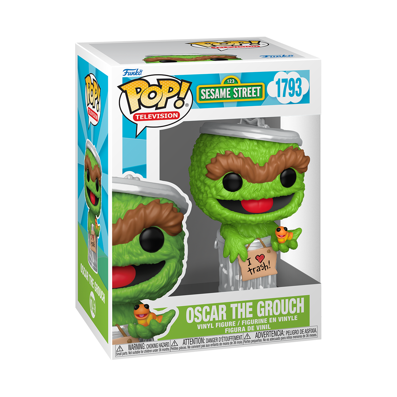 Funko Pop! Oscar the Grouch #1793 (Vista 2)