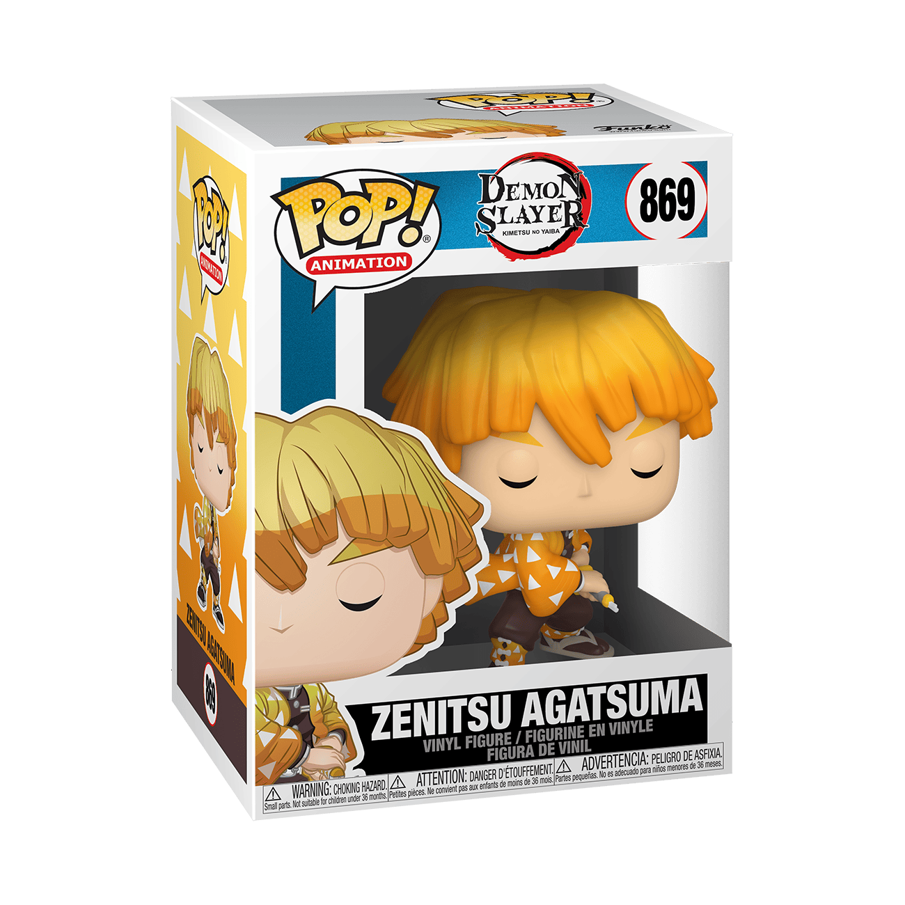 Funko Pop! Zenitsu Agatsuma #869 (Vista 2)