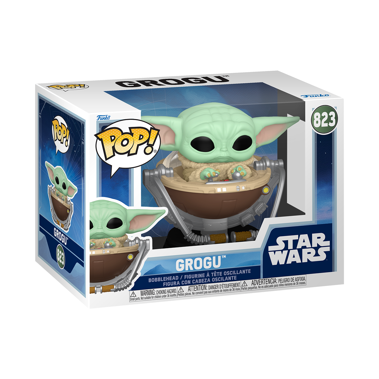 Funko Pop! Grogu #823 (Vista 3)