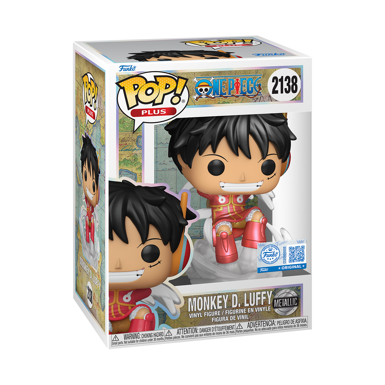 Funko Pop! Monkey D. Luffy #2138 (Vista 2)